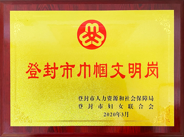 2020年登封市巾帼文明岗